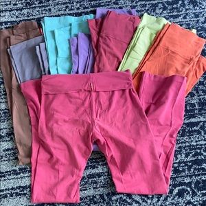 HARD TAIL fold down yoga workout pants